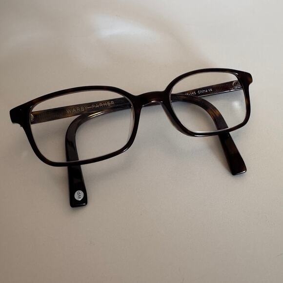 Warby Parker Weldon 283 50-18-145 Tortoise Eye Glasses Frames - Picture 2 of 9